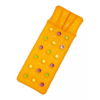 Матрац надувний для плавання Bestway 43014 помаранчевий, 188 x 71 см