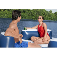 Понтон для плавання BESTWAY Lazy Dayz 4-х місний 239x63,5 см