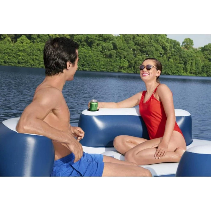 Понтон для плавания BESTWAY Lazy Dayz 4-х местный 239x63,5 см