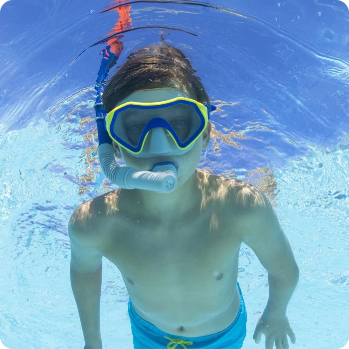 Набор для дайвинга Bestway темно-синий и серый 24025