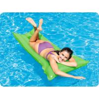 Матрас надувной для плавания Intex 59717 зеленый, 183 х 69 см