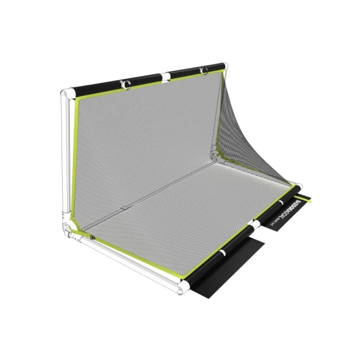 Сетка для ворот BAZOOKAGOAL 180 х 90 см, черно-желтая