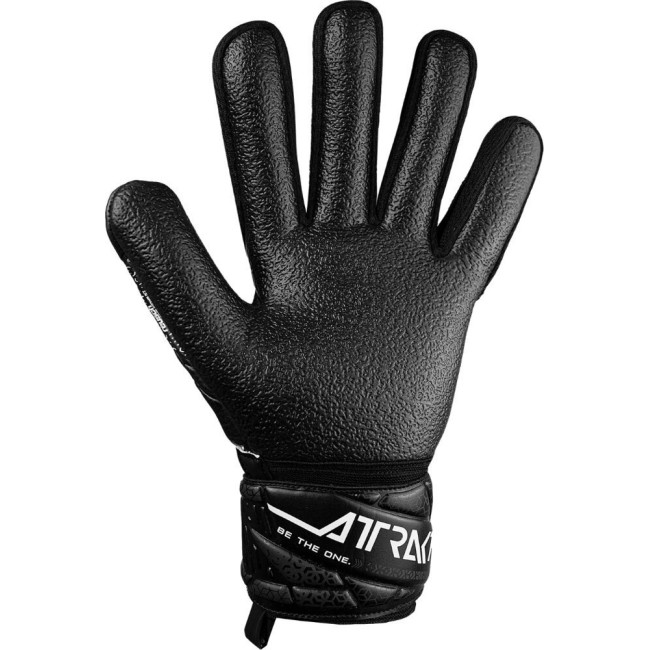 Перчатки вратарские Reusch Attrakt Resist czarne 5570615 7700 г.9,5, черные