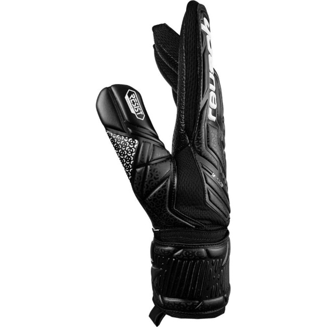Перчатки вратарские Reusch Attrakt Resist czarne 5570615 7700 г.9,5, черные