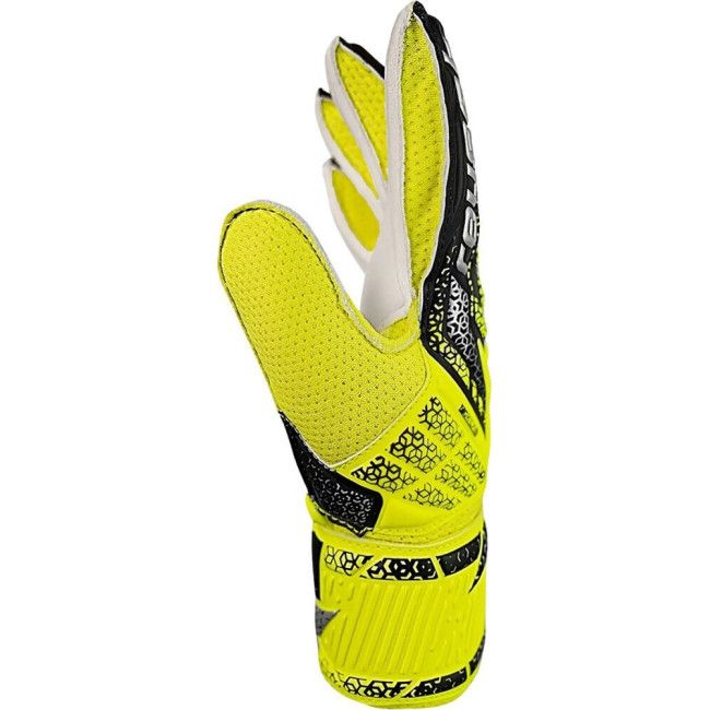 Перчатки вратарские Reusch Attrakt Solid Junior 5572515 2014 г.5, желто-черные