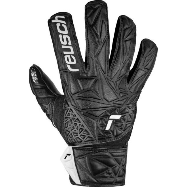 Перчатки вратарские Reusch Attrakt Starter Solid Finger Support Junior 5472511 7700 г.7, черные