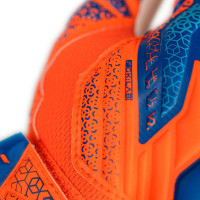 Рукавички воротарські Reusch Attrakt Starter Solid Finger Support Junior 5472511 2290 р.5, помаранчево-сині