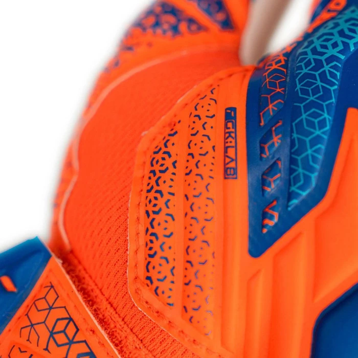 Рукавички воротарські Reusch Attrakt Starter Solid Finger Support Junior 5472511 2290 р.5, помаранчево-сині