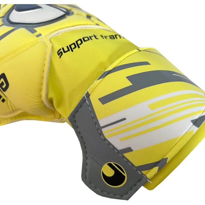 Перчатки вратарские Uhlsport Unlimited Soft SF 101102401 г.8, желтые