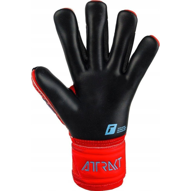 Перчатки вратарские Reusch Attrakt Duo 5370025 3333 г.10, красно-черные