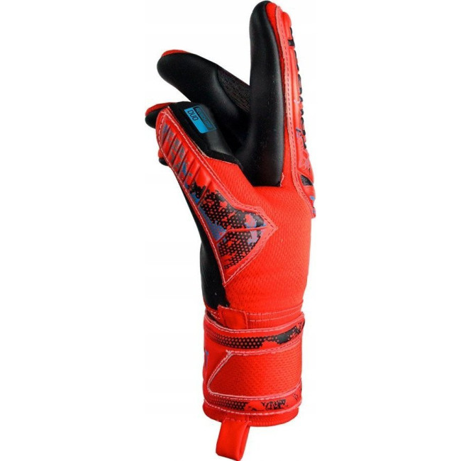 Перчатки вратарские Reusch Attrakt Duo 5370025 3333 г.10, красно-черные