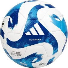 Футбольный мяч Adidas Tiro League HT2429 размер 5, бело-синий