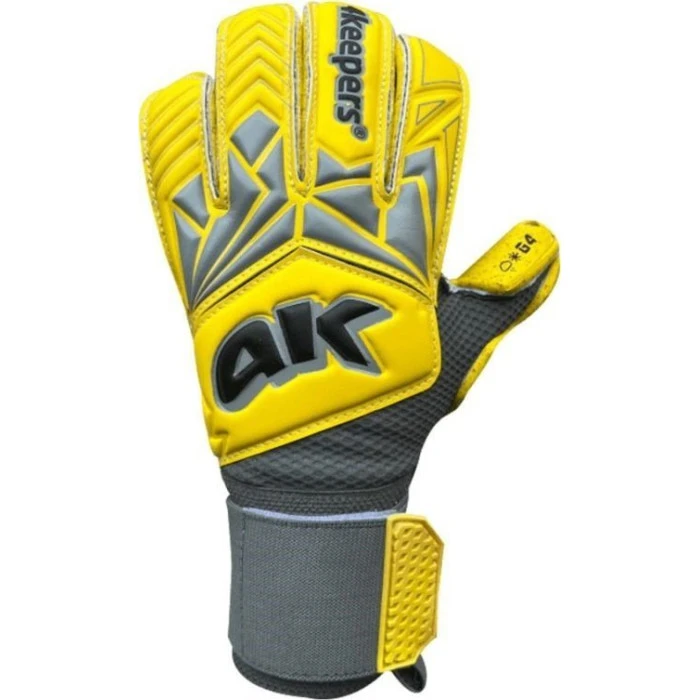 Рукавички воротарські 4Keepers Force V2.23 RF Jr S874716 р. 6, жовто-сірі