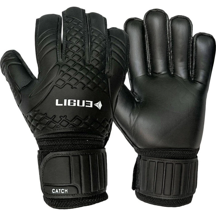 Перчатки вратарские Ligue Catch р. 4, черные