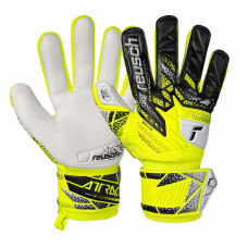 Перчатки вратарские Reusch Attrakt Grip Junior 5572815 2014 г.7,5, желто-черные