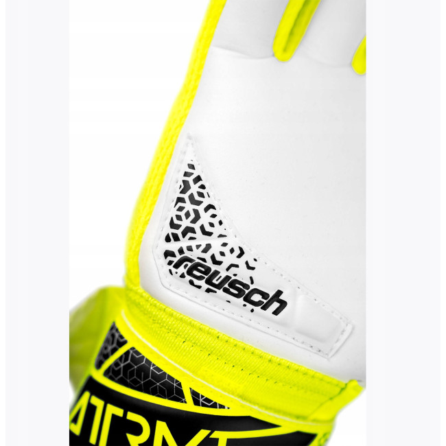 Перчатки вратарские Reusch Attrakt Grip Junior 5572815 2014 г.7,5, желто-черные