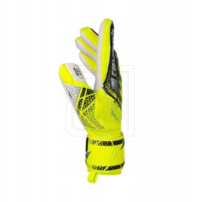 Перчатки вратарские Reusch Attrakt Grip Junior 5572815 2014 г.7,5, желто-черные