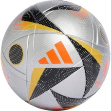 М'яч футбольний Adidas Euro24 Fussballliebe Finale IX4046 розмір 5, сіро-чорний