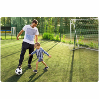 Ворота футбольные Neo-Sport NS-496 300 x 200 x 90 см, белые