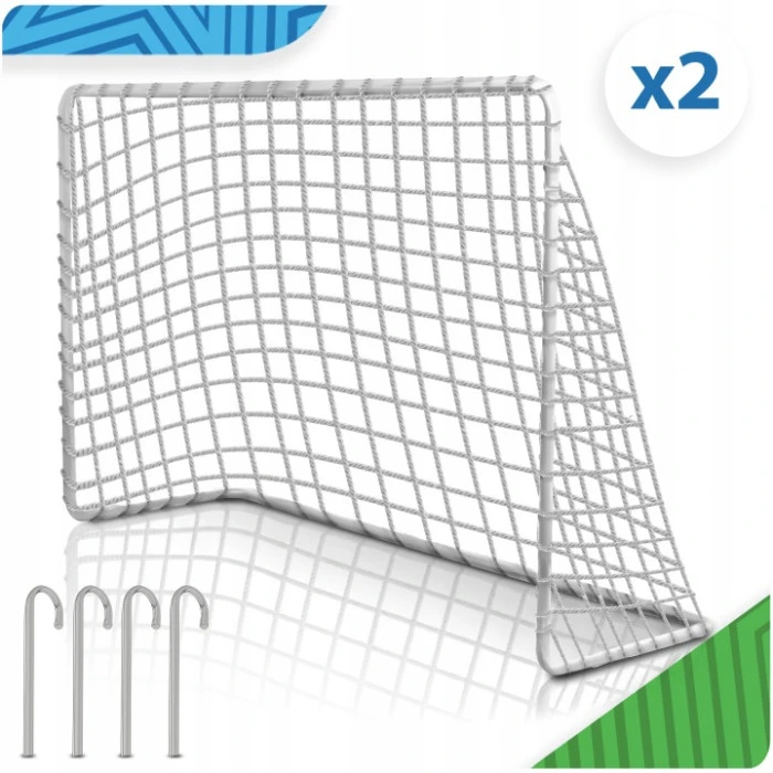 Ворота футбольные Neo-Sport NS-485-2 183 х 122 х 61 см, белые