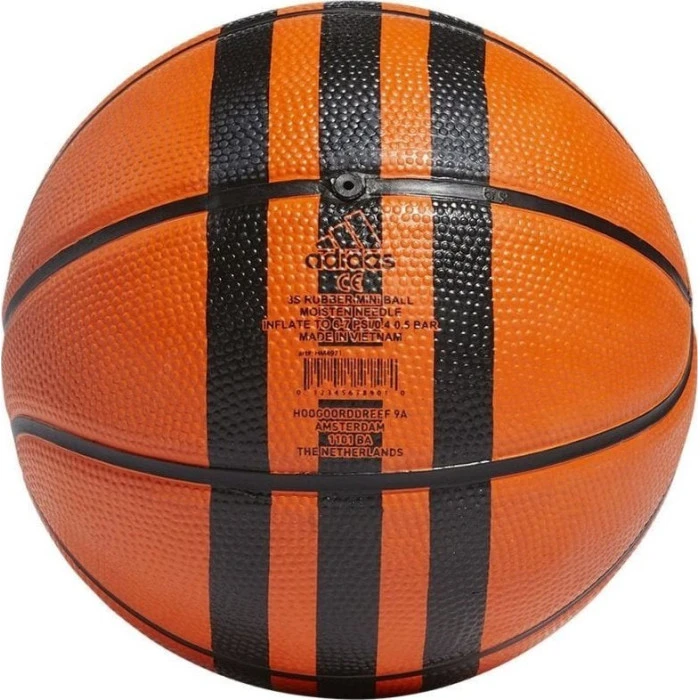 Мяч баскетбольный Adidas Rubber Mini HM4971, размер 3
