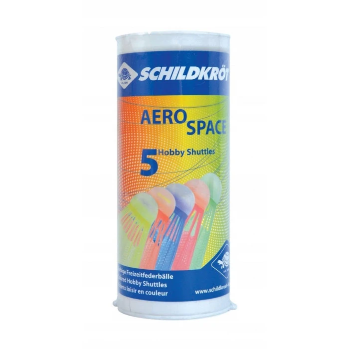Воланы для бадминтона SCHILDKROT Aero Space – 5 шт.