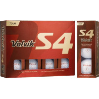 Мячи для гольфа Volvik Tour S4 12 шт, белые