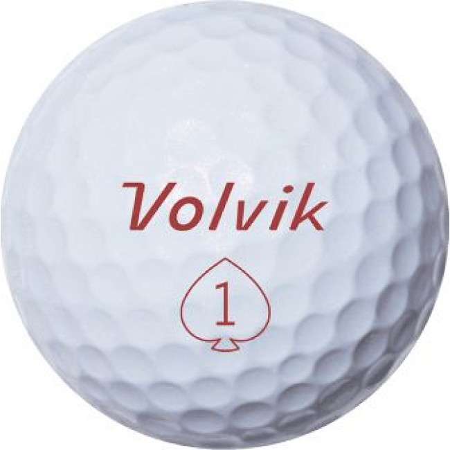 М'ячі для гольфу Volvik Tour S4 12 шт, білі