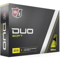 М'ячі для гольфу Wilson Staff Duo Soft 12 шт, жовті