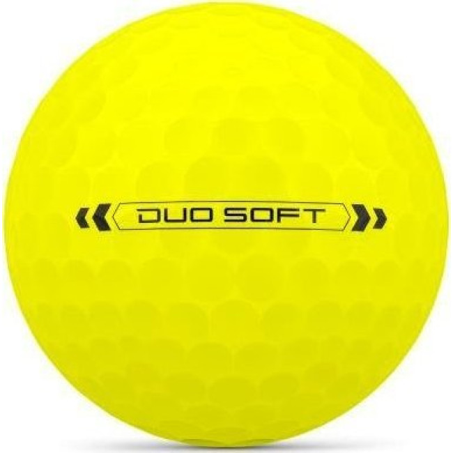 Мячи для гольфа Wilson Staff Duo Soft 12 шт, желтые