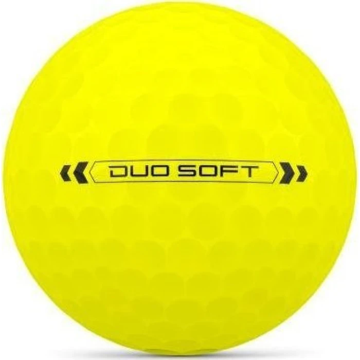 Мячи для гольфа Wilson Staff Duo Soft 12 шт, желтые