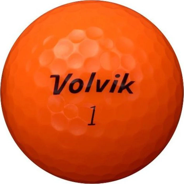 Мячи для гольфа Volvik Vivid XT 12 шт, оранжевые