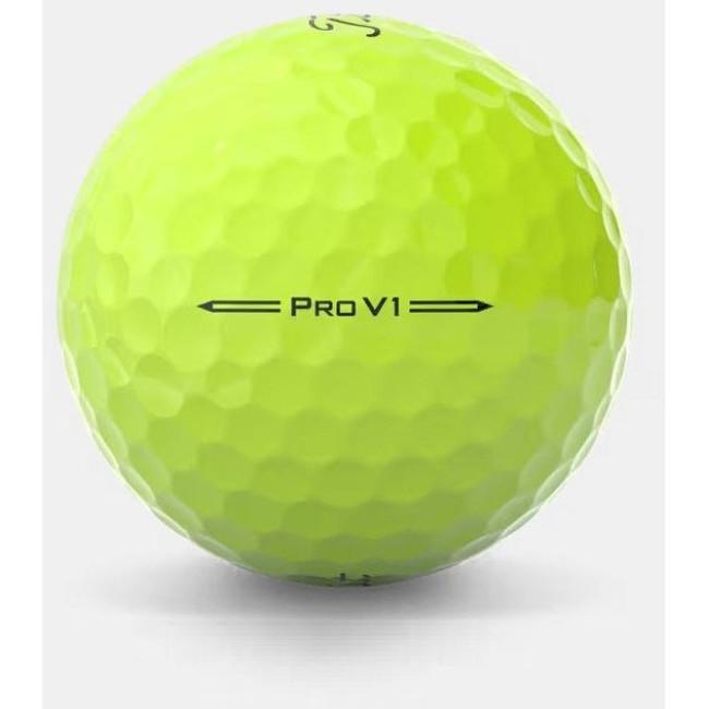 М'ячі для гольфу Titleist Pro V1 3 шт, жовті