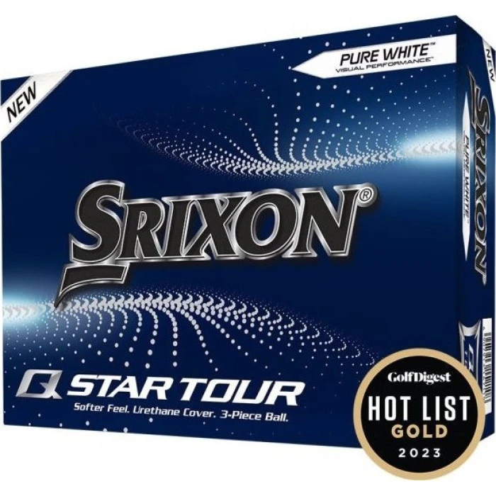 Мячи для гольфа Srixon Q-Star Tour5 12 шт, белые