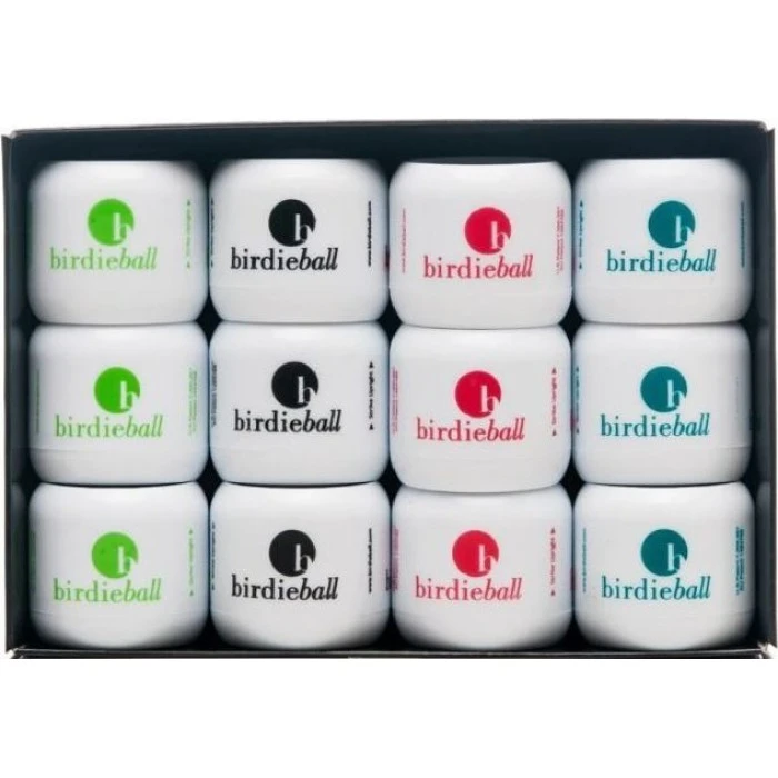 М'ячі для волейболу BirdieBall 12 шт, білі