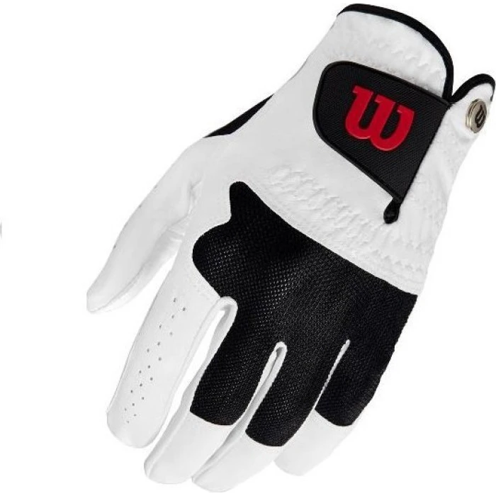 Рукавички для гольфу Wilson Advantage MLH р. XL, біло-чорні