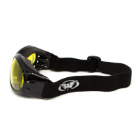 Окуляри захисні з ущільнювачем Global Vision Eliminator RX Anti-Fog, жовті