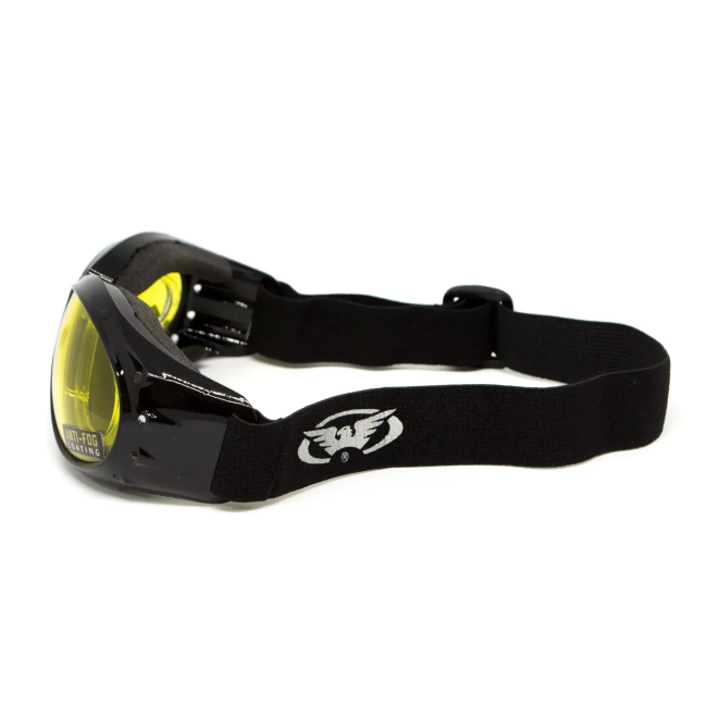 Окуляри захисні з ущільнювачем Global Vision Eliminator RX Anti-Fog, жовті