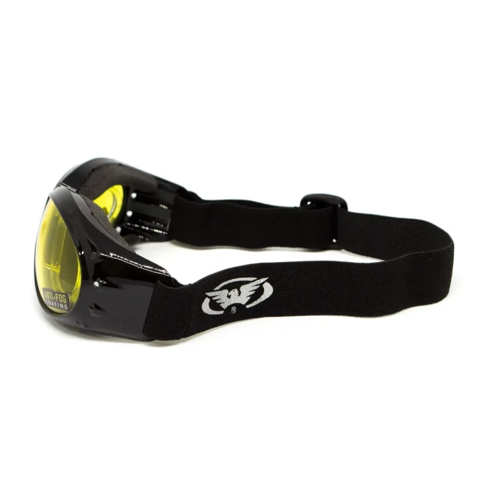 Окуляри захисні з ущільнювачем Global Vision Eliminator RX Anti-Fog, жовті