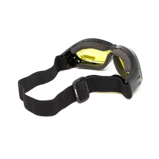 Окуляри захисні з ущільнювачем Global Vision Eliminator RX Anti-Fog, жовті
