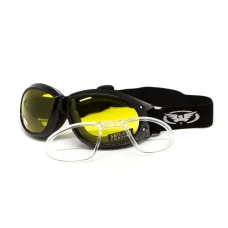 Очки защитные с уплотнителем Global Vision Eliminator RX Anti-Fog, желтые