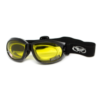 Окуляри захисні з ущільнювачем Global Vision Eliminator RX Anti-Fog, жовті