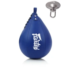 Пневмогрушь боксерская с креплением Fairtex SB1 диаметр 12 см, синяя