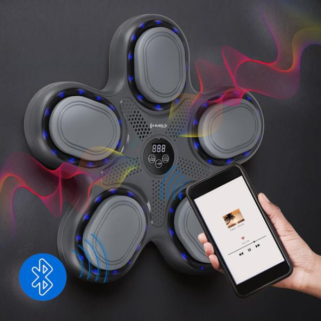 Мишень боксерская электронная HMS TB11 с перчатками