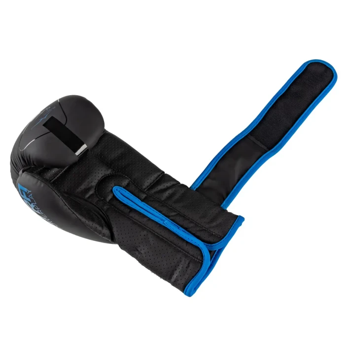 Рукавички боксерські PowerPlay 3024 Ultra Mat розмір 16 унцій, чорно-сині