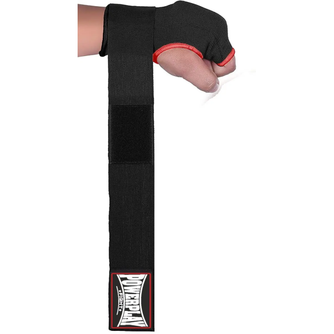 Перчатки-бинты с гелевыми подушечками PowerPlay 3096 размер S, черные