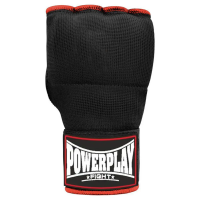 Перчатки-бинты с гелевыми подушечками PowerPlay 3096 размер S, черные