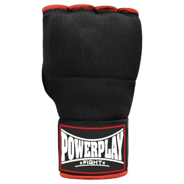 Перчатки-бинты с гелевыми подушечками PowerPlay 3096 размер S, черные