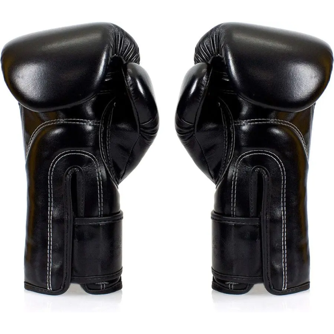 Рукавички боксерські з бинтами Fairtex BGV14SB 10 унцій, жовто-чорні