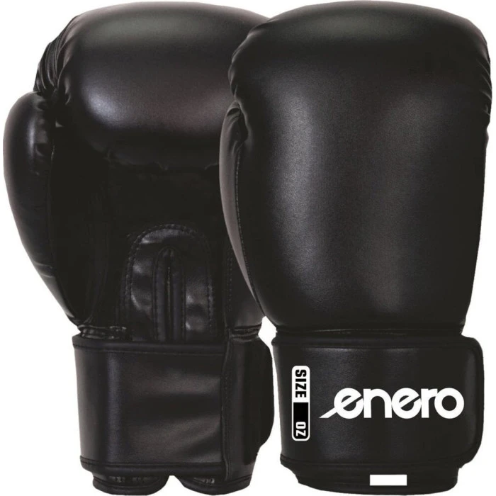 БОКСЕРСКИЕ ПЕРЧАТКИ Enero ЧЕРНЫЕ 14 УНЦ